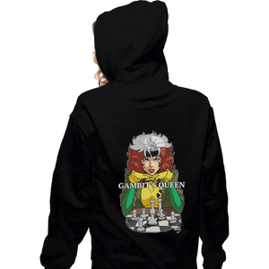 Shirts Zippered Hoodies, Unisex / Small / Black Gambit's Queen