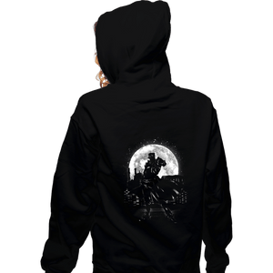 Shirts Zippered Hoodies, Unisex / Small / Black Moonlight Bizarre