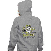 Load image into Gallery viewer, Secret_Shirts Zippered Hoodies, Unisex / Small / Sports Grey Sloth Baby
