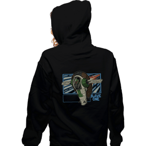 Shirts Zippered Hoodies, Unisex / Small / Black Slave 1