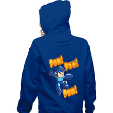 Load image into Gallery viewer, Shirts Zippered Hoodies, Unisex / Small / Royal Blue Pew Pew Pew
