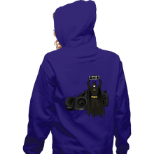 Load image into Gallery viewer, Secret_Shirts Zippered Hoodies, Unisex / Small / Violet In Your Eyes Bat
