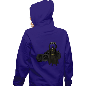 Secret_Shirts Zippered Hoodies, Unisex / Small / Violet In Your Eyes Bat