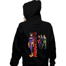 Load image into Gallery viewer, Daily_Deal_Shirts Zippered Hoodies, Unisex / Small / Black Mean Sirens
