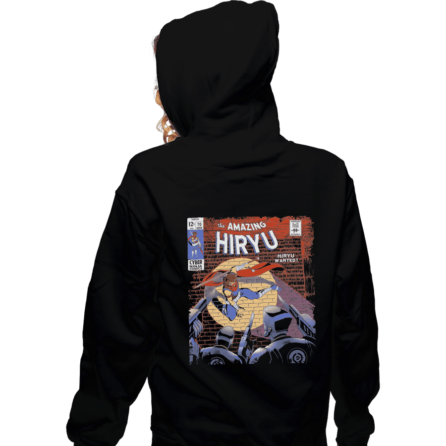 Shirts Pullover Hoodies, Unisex / Small / Black The Amazing Hiryu