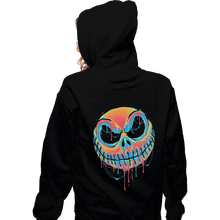 Load image into Gallery viewer, Shirts Zippered Hoodies, Unisex / Small / Black A Colorful Nightmare
