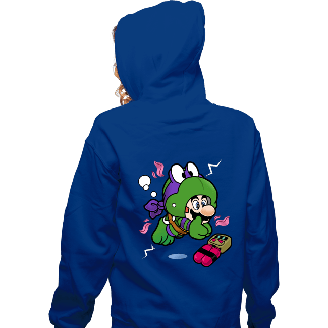 Shirts Zippered Hoodies, Unisex / Small / Royal Blue Super Donny Suit