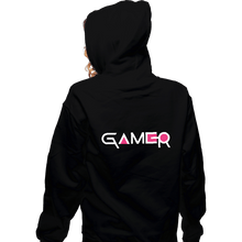 Load image into Gallery viewer, Secret_Shirts Zippered Hoodies, Unisex / Small / Black Squid Gamer
