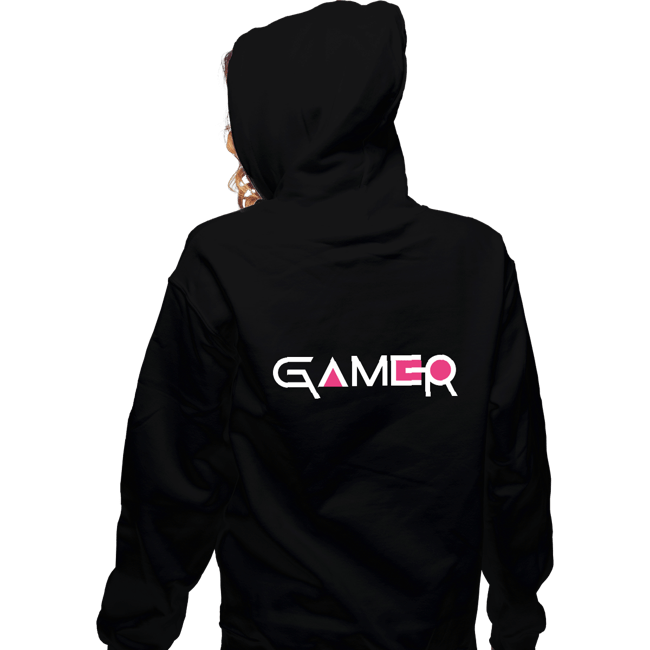Secret_Shirts Zippered Hoodies, Unisex / Small / Black Squid Gamer