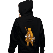 Load image into Gallery viewer, Shirts Pullover Hoodies, Unisex / Small / Black Zenitsu Agatsuma
