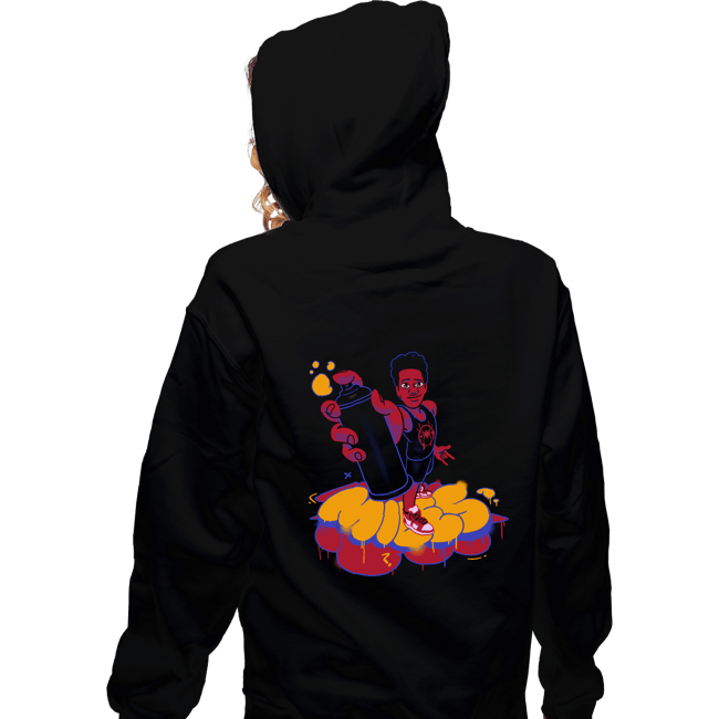 Shirts Zippered Hoodies, Unisex / Small / Black Morales Street
