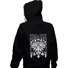 Load image into Gallery viewer, Shirts Zippered Hoodies, Unisex / Small / Black The Legend Of Termina Banner
