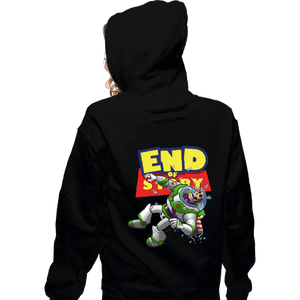 Shirts Zippered Hoodies, Unisex / Small / Black End Of Story
