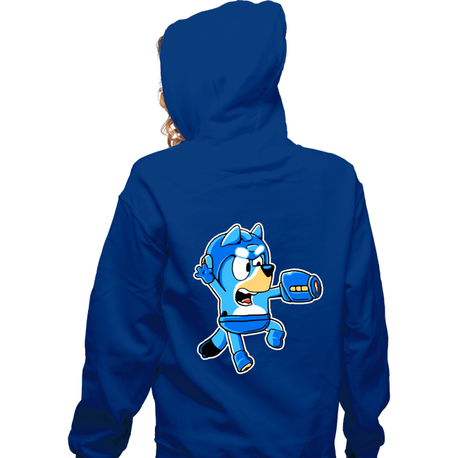 Secret_Shirts Zippered Hoodies, Unisex / Small / Royal Blue Bluey Bomber