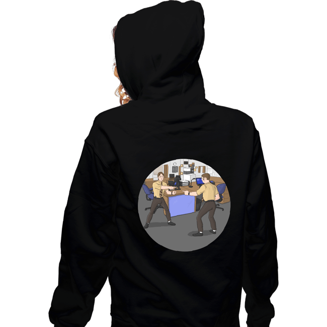 Shirts Zippered Hoodies, Unisex / Small / Black Bears Beets Battlestar Galactica