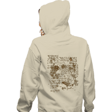 Load image into Gallery viewer, Secret_Shirts Zippered Hoodies, Unisex / Small / White Hello Ground
