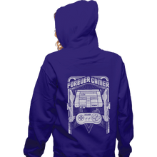 Load image into Gallery viewer, Shirts Zippered Hoodies, Unisex / Small / Violet Forever Gamer

