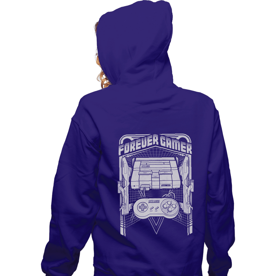 Shirts Zippered Hoodies, Unisex / Small / Violet Forever Gamer