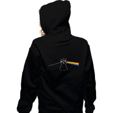 Load image into Gallery viewer, Shirts Zippered Hoodies, Unisex / Small / Black Dark Side Of Infinity
