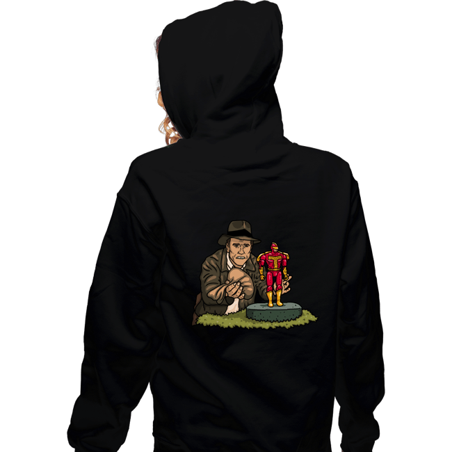 Daily_Deal_Shirts Zippered Hoodies, Unisex / Small / Black Valuable Doll