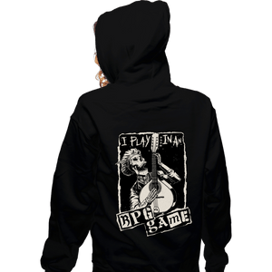Secret_Shirts Zippered Hoodies, Unisex / Small / Black I Play In A Band