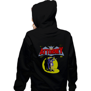 Shirts Zippered Hoodies, Unisex / Small / Black Turnabout Comics