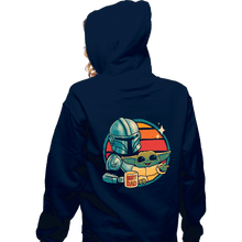 Load image into Gallery viewer, Daily_Deal_Shirts Zippered Hoodies, Unisex / Small / Navy Beskar Dad
