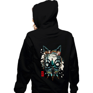 Daily_Deal_Shirts Zippered Hoodies, Unisex / Small / Black The Forest Princess