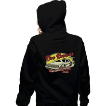 Load image into Gallery viewer, Daily_Deal_Shirts Zippered Hoodies, Unisex / Small / Black Doc&#39;s Automotive
