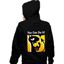 Load image into Gallery viewer, Shirts Zippered Hoodies, Unisex / Small / Black You Can Do It
