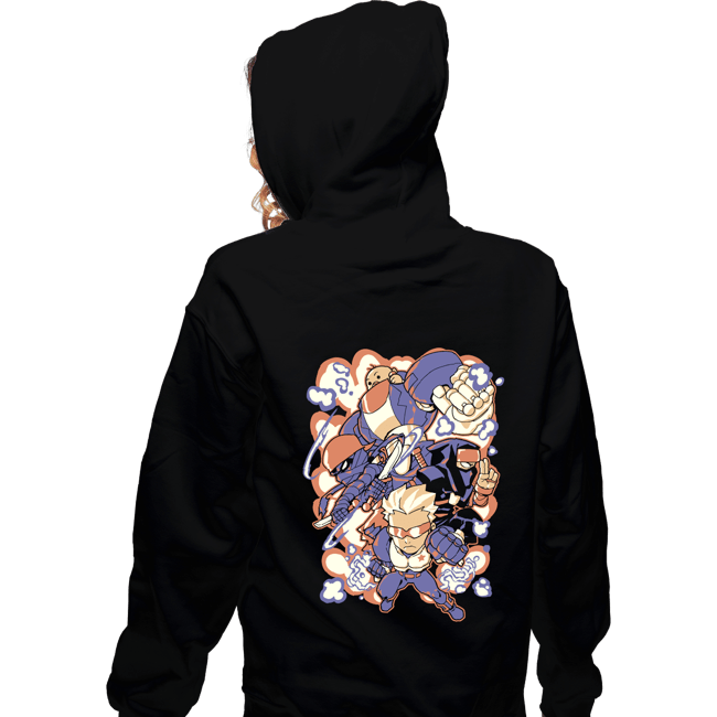 Daily_Deal_Shirts Zippered Hoodies, Unisex / Small / Black Capsule Computer Heroes