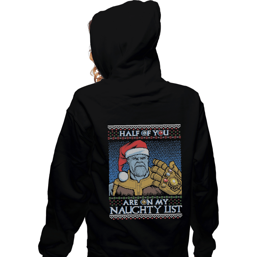 Shirts Zippered Hoodies, Unisex / Small / Black Half Of You