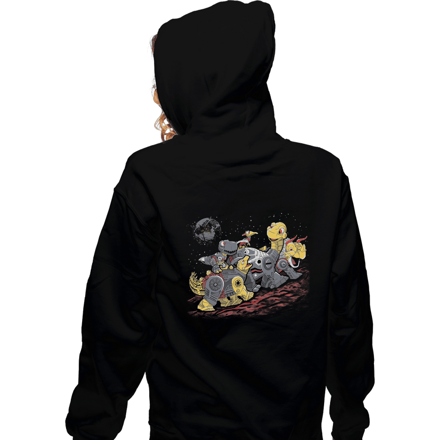 Shirts Zippered Hoodies, Unisex / Small / Black Bots Before Time