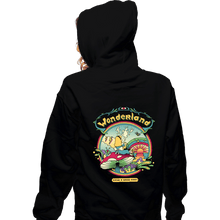 Load image into Gallery viewer, Secret_Shirts Zippered Hoodies, Unisex / Small / Black Wonderland Dreamer
