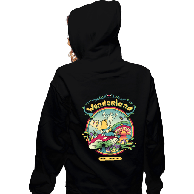 Secret_Shirts Zippered Hoodies, Unisex / Small / Black Wonderland Dreamer