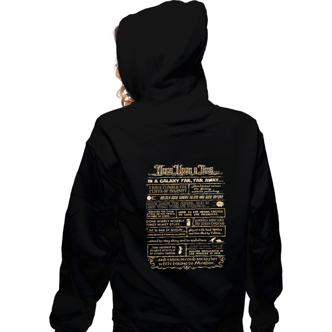 Daily_Deal_Shirts Zippered Hoodies, Unisex / Small / Black Once Upon A Time