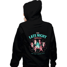 Load image into Gallery viewer, Daily_Deal_Shirts Zippered Hoodies, Unisex / Small / Black The Late Night Ritual
