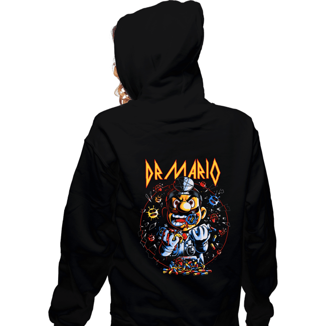 Daily_Deal_Shirts Zippered Hoodies, Unisex / Small / Black Hysteria