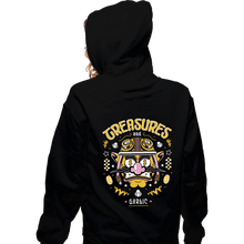 Load image into Gallery viewer, Shirts Zippered Hoodies, Unisex / Small / Black Treasures And Garlic
