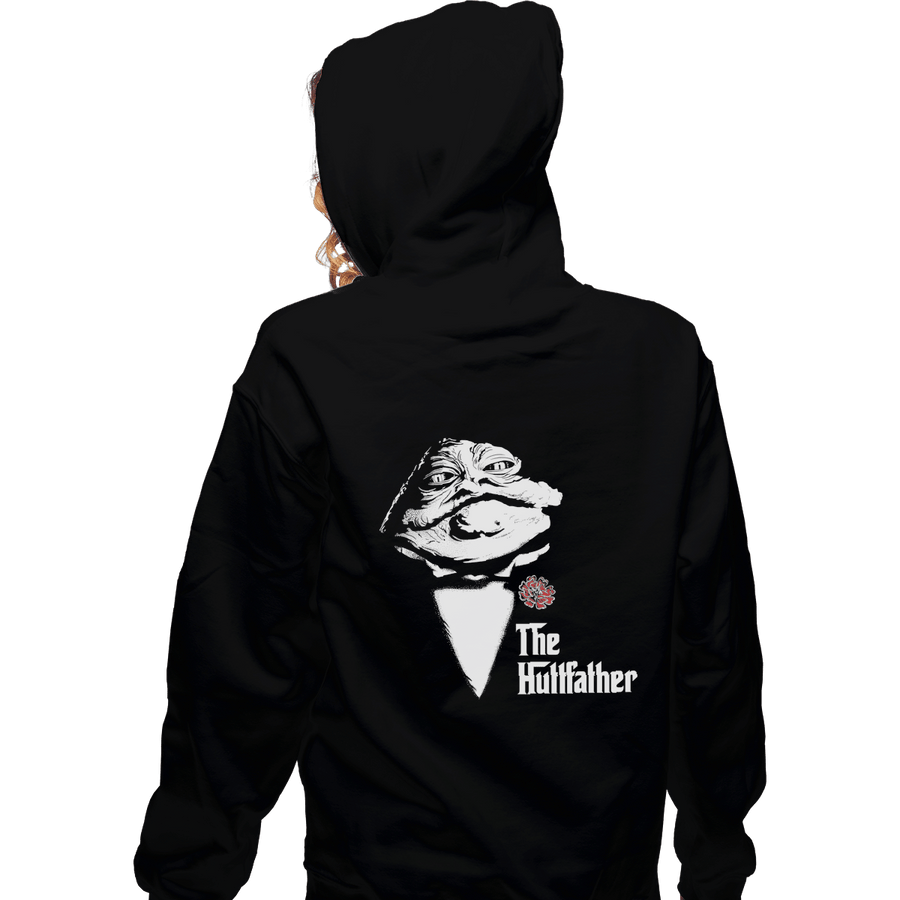 Shirts Zippered Hoodies, Unisex / Small / Black The Huttfather