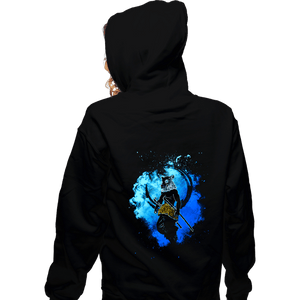 Shirts Zippered Hoodies, Unisex / Small / Black Soul Of The Masked Hunter