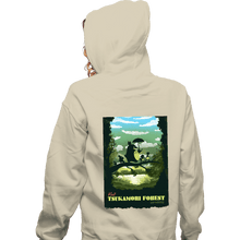Load image into Gallery viewer, Daily_Deal_Shirts Zippered Hoodies, Unisex / Small / White Visit Tsukamori Forest
