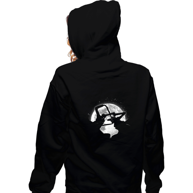 Shirts Zippered Hoodies, Unisex / Small / Black Moonlight Vampire