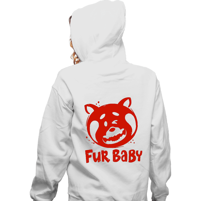 Daily_Deal_Shirts Zippered Hoodies, Unisex / Small / White Fur Baby