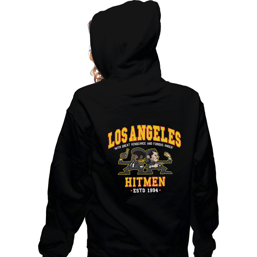 Shirts Zippered Hoodies, Unisex / Small / Black L.A. Hitmen