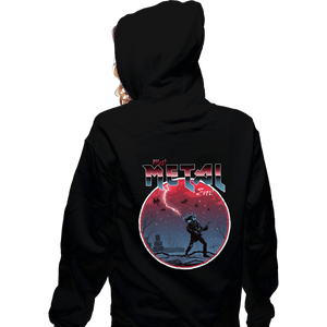 Shirts Zippered Hoodies, Unisex / Small / Black The Most Metal Ever