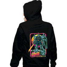 Load image into Gallery viewer, Daily_Deal_Shirts Zippered Hoodies, Unisex / Small / Black MS-07B Gouf

