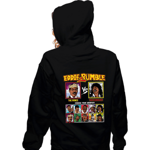 Shirts Zippered Hoodies, Unisex / Small / Black Eddie 2 Rumble