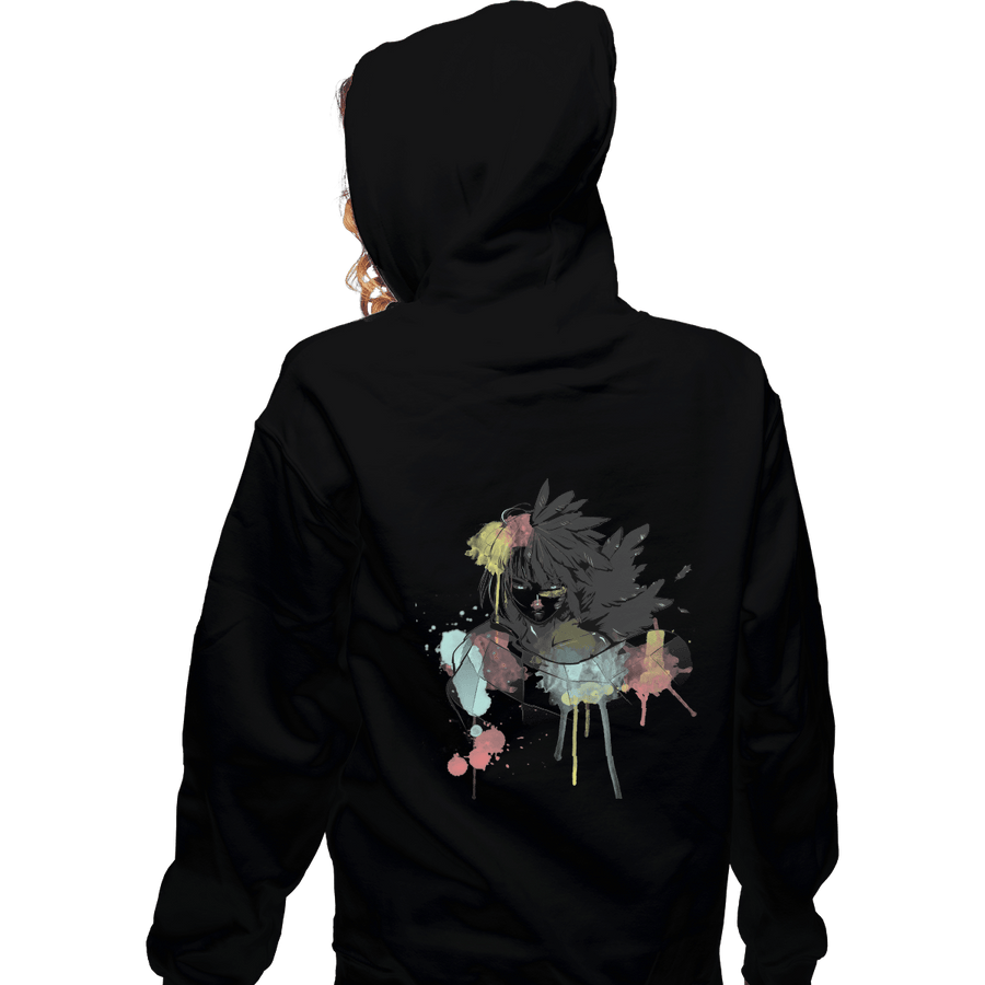 Shirts Pullover Hoodies, Unisex / Small / Black Howl Watercolor