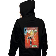 Load image into Gallery viewer, Shirts Zippered Hoodies, Unisex / Small / Black The Amazing Vegeta
